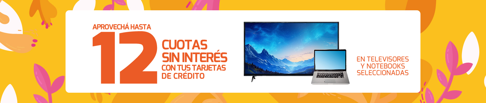 Ofertas Televisores y Notebooks